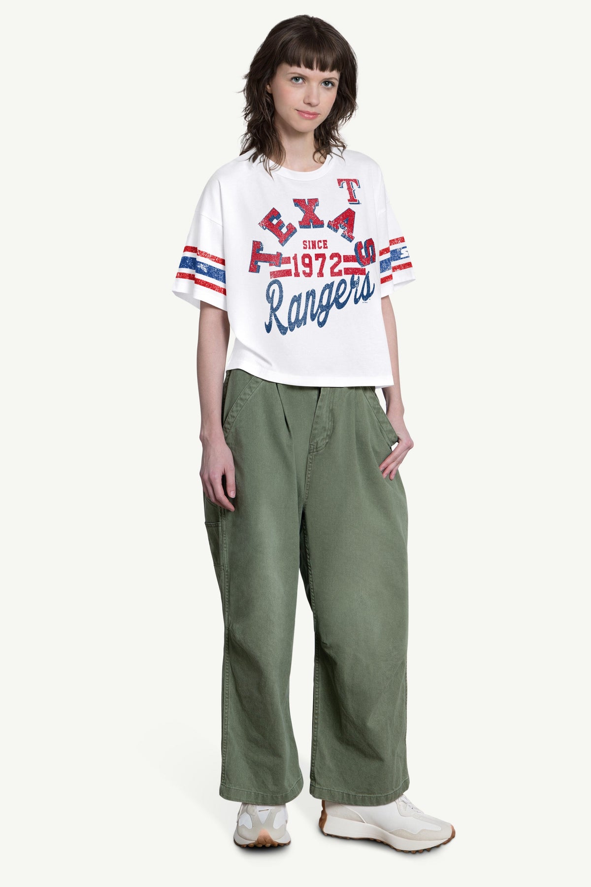 WOMENS TEXAS RANGERS OFFENSE SHORT SLEEVE T SHIRT