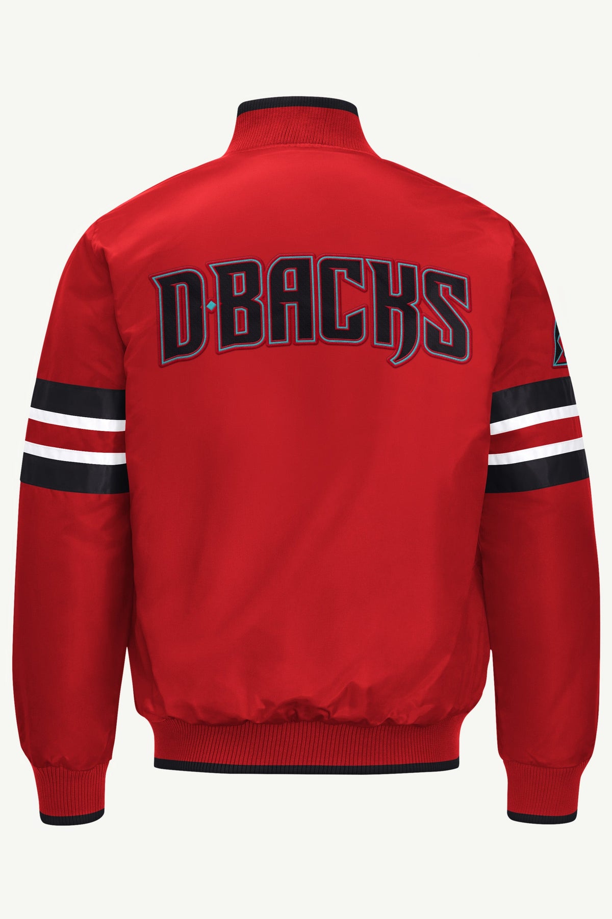 MENS ARIZONA DIAMONDBACKS SATIN VARSITY JACKET