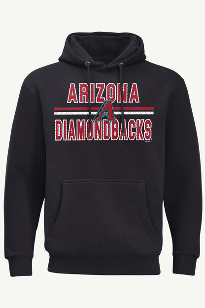 MENS ARIZONA DIAMONDBACKS MESH LOOK HOODIE