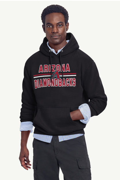 MENS ARIZONA DIAMONDBACKS MESH LOOK HOODIE