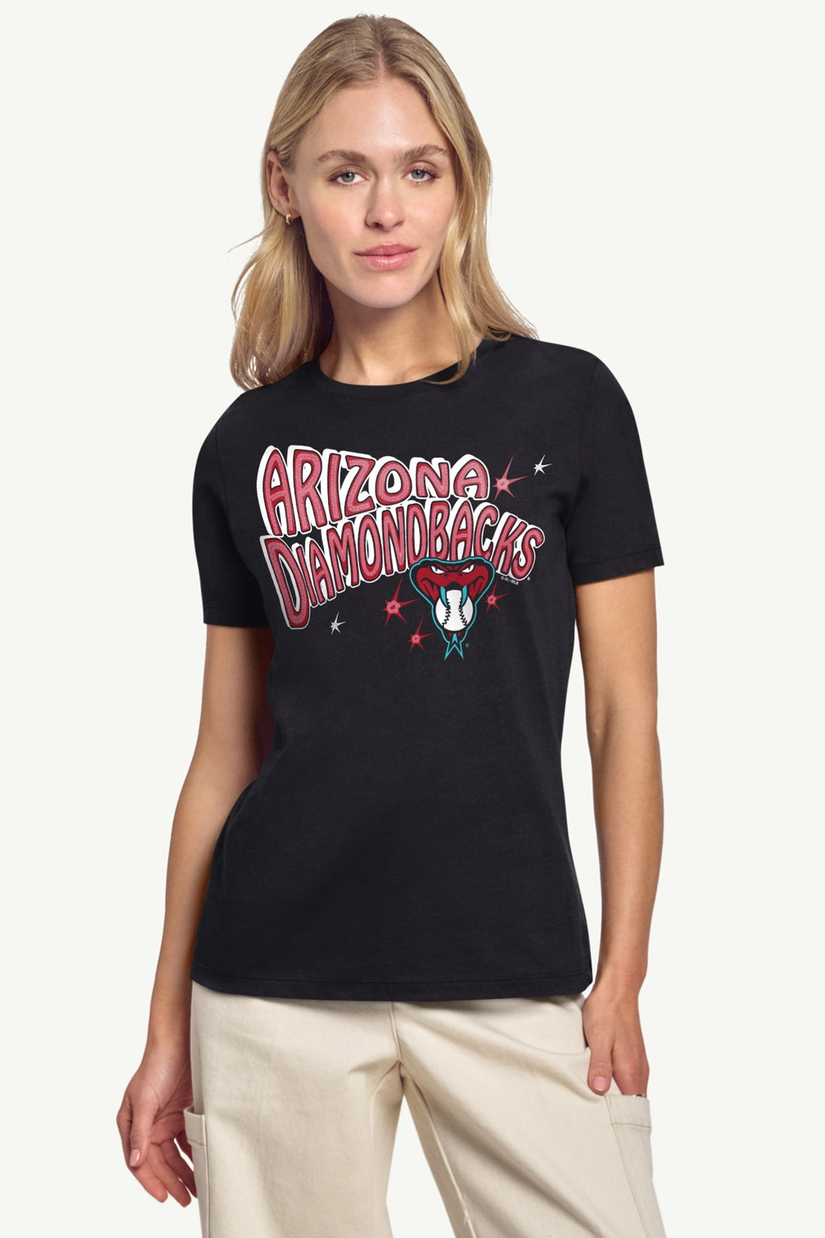 WOMENS ARIZONA DIAMONDBACKS FIREWORKS T SHIRT