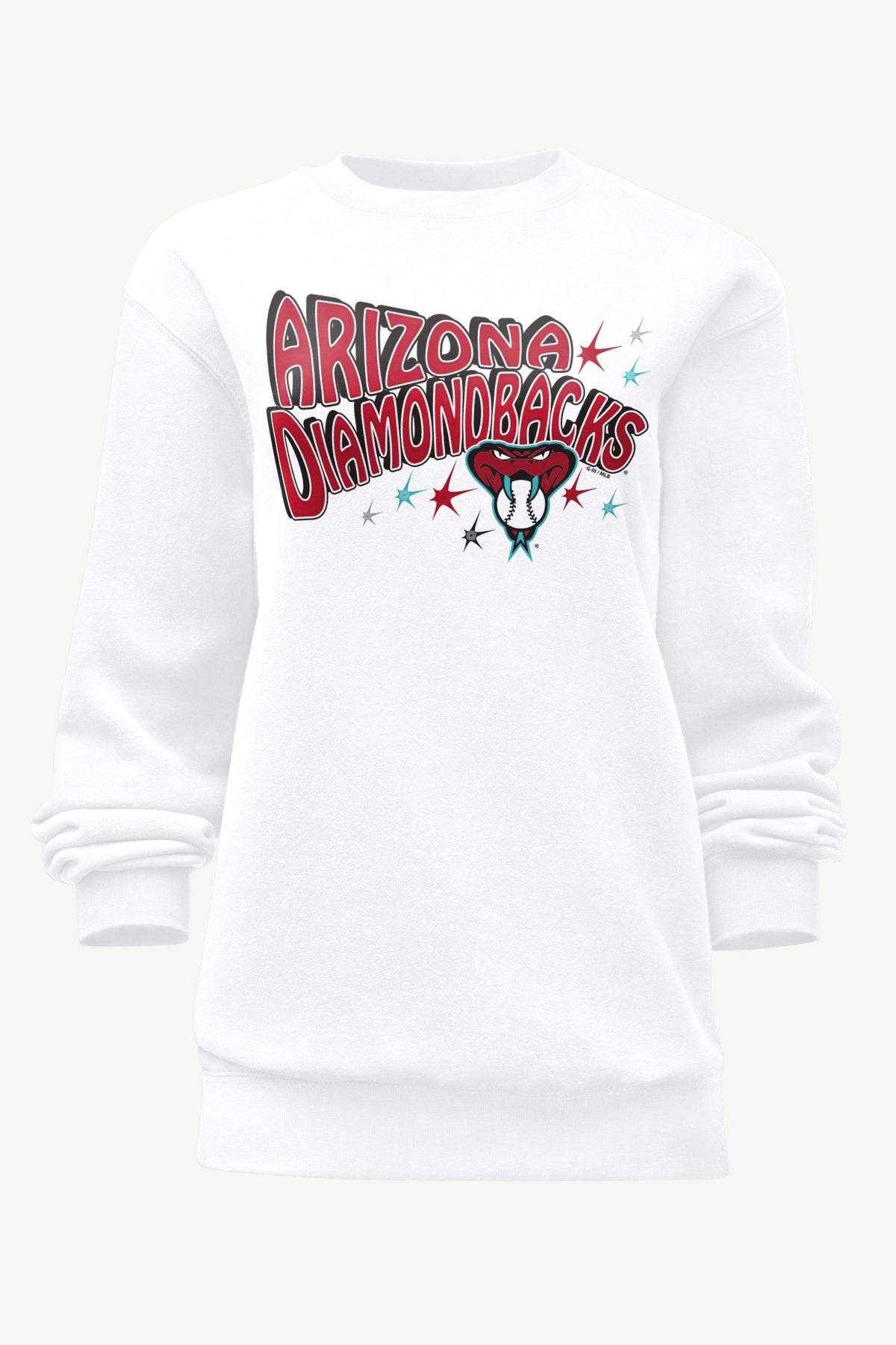 WOMENS ARIZONA DIAMONDBACKS FIREWORKS SWEATSHIRT