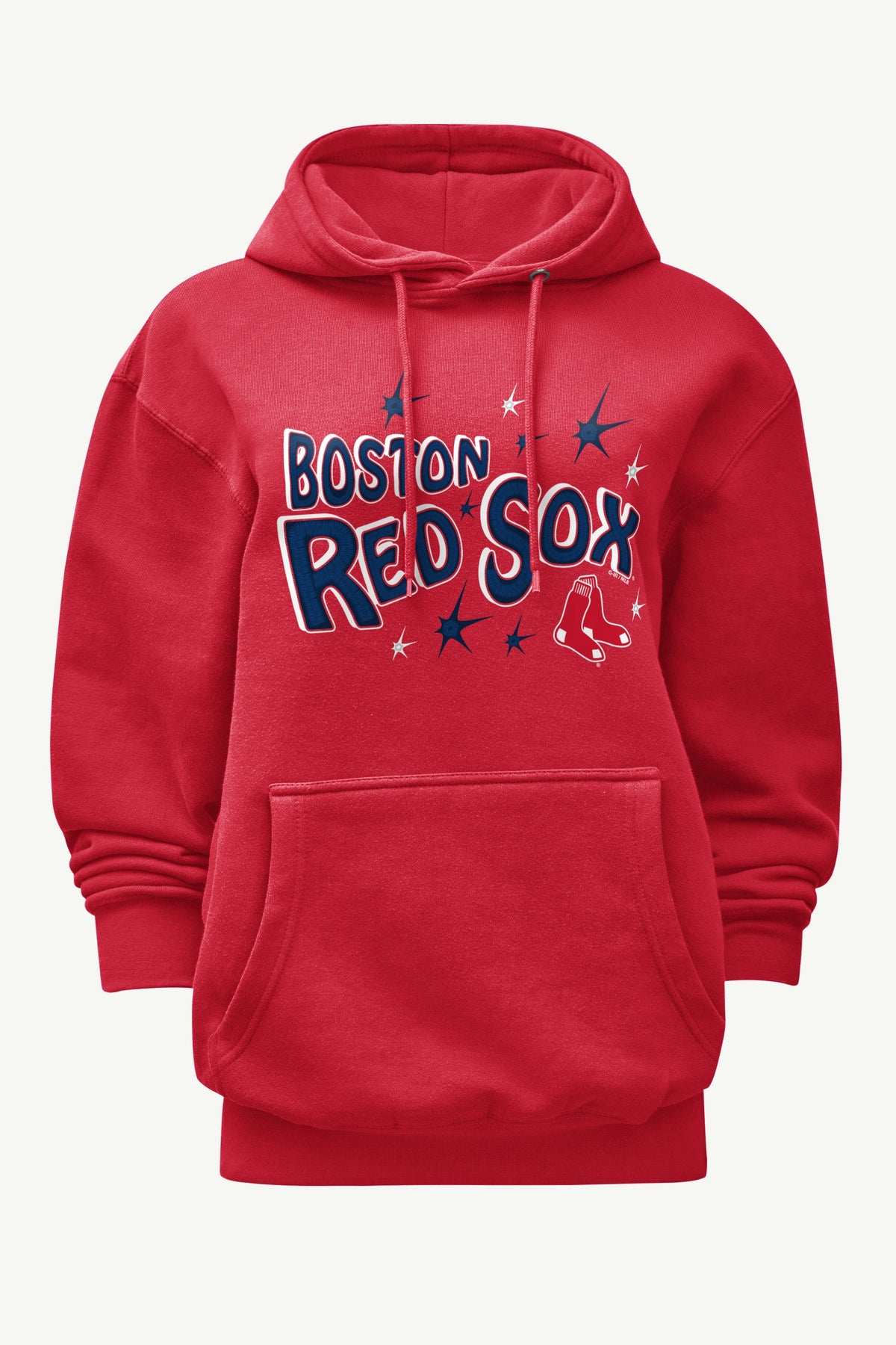 WOMENS BOSTON RED SOX FIREWORKS HOODIE