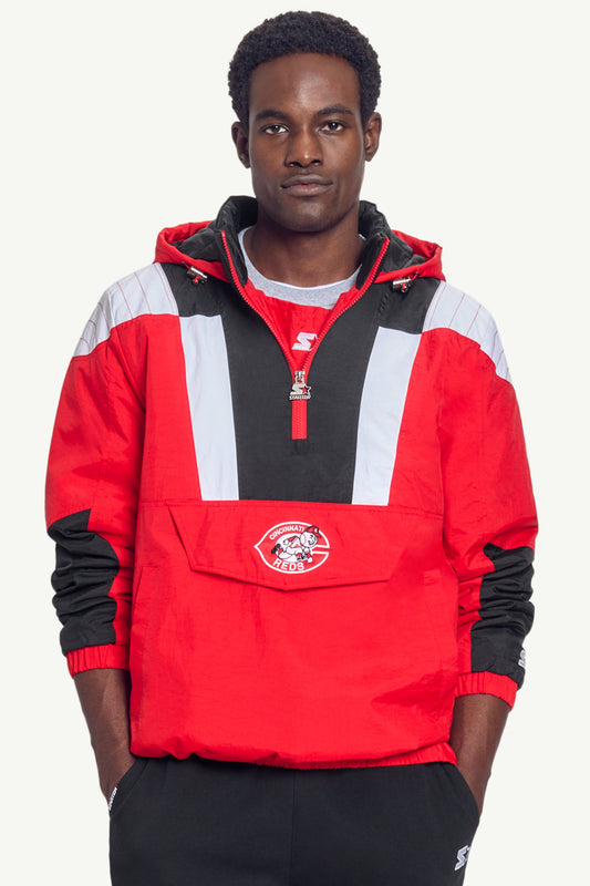 MENS CINCINNATI REDS WINDBREAKER