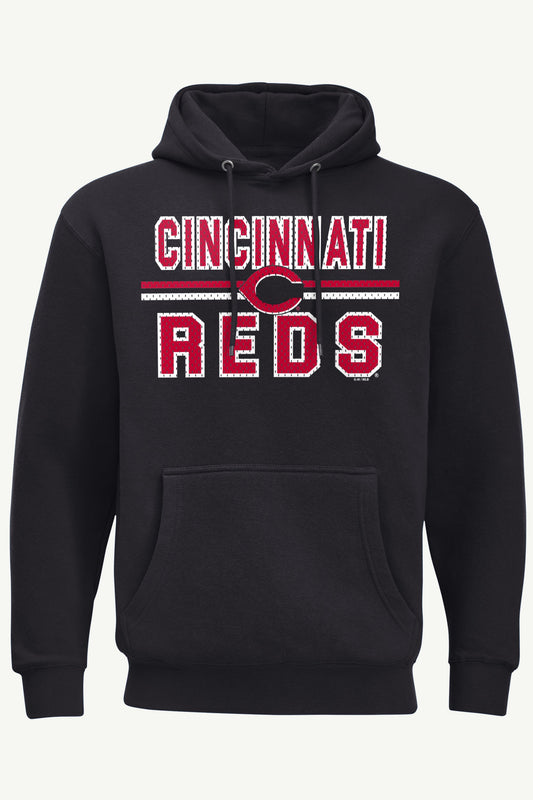 MENS CINCINNATI REDS MESH LOOK HOODIE