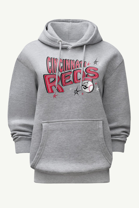 WOMENS CINCINNATI REDS FIREWORKS HOODIE