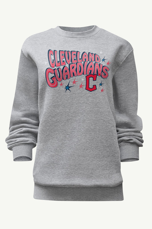WOMENS CLEVELAND GUARDIANS FIREWORKS SWEATSHIRT