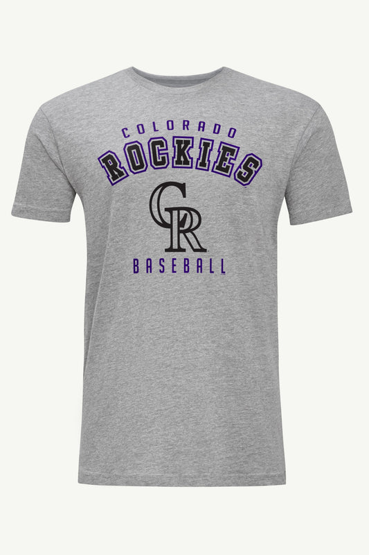 MENS COLORADO ROCKIES GRAPHIC T SHIRT