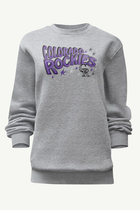 WOMENS COLORADO ROCKIES FIREWORKS SWEATSHIRT