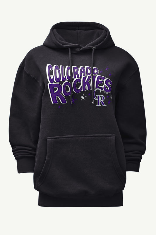 WOMENS COLORADO ROCKIES FIREWORKS HOODIE