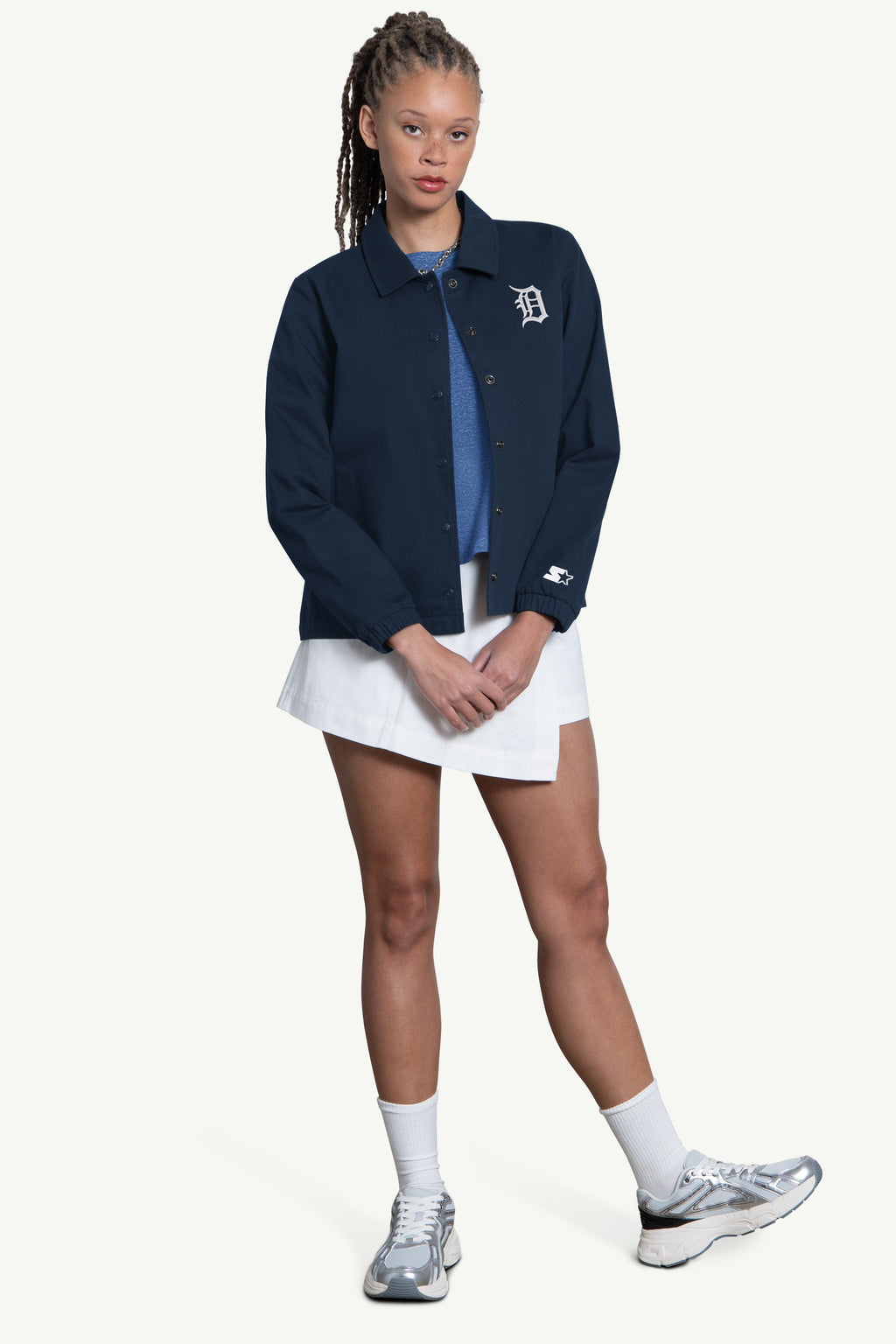 WOMENS DETROIT TIGERS COACHES JACKET
