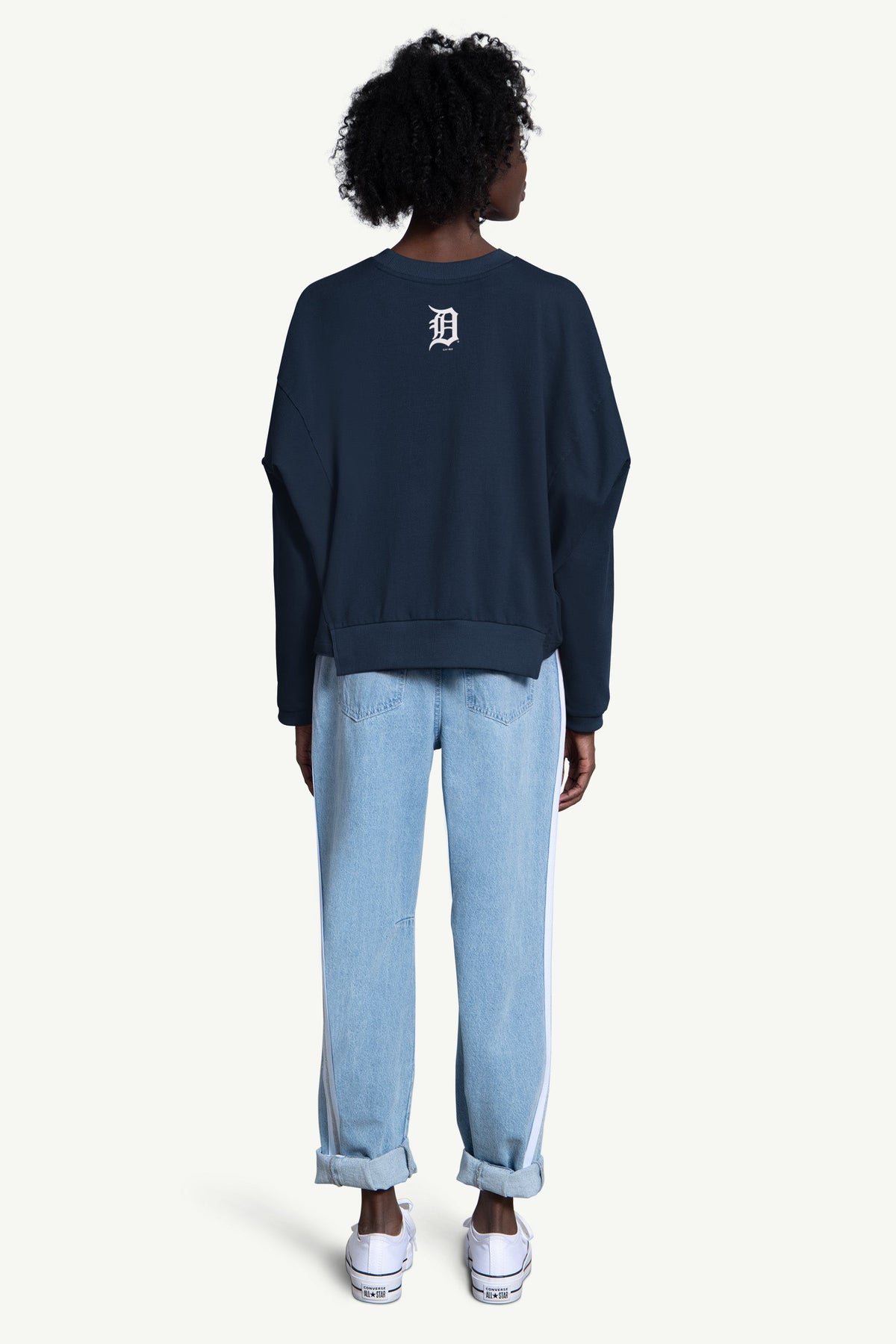 WOMENS DETROIT TIGERS CREW NECK SWEATSHIRT
