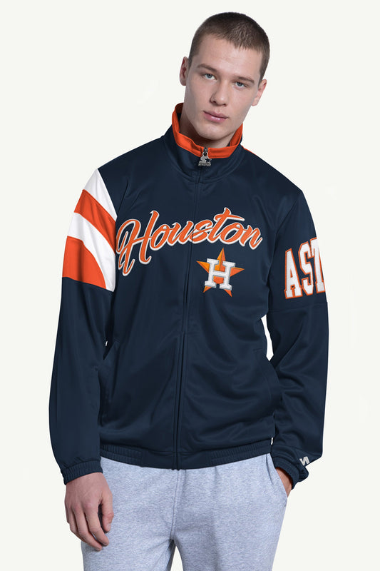 MENS HOUSTON ASTROS HERITAGE TRACK JACKET