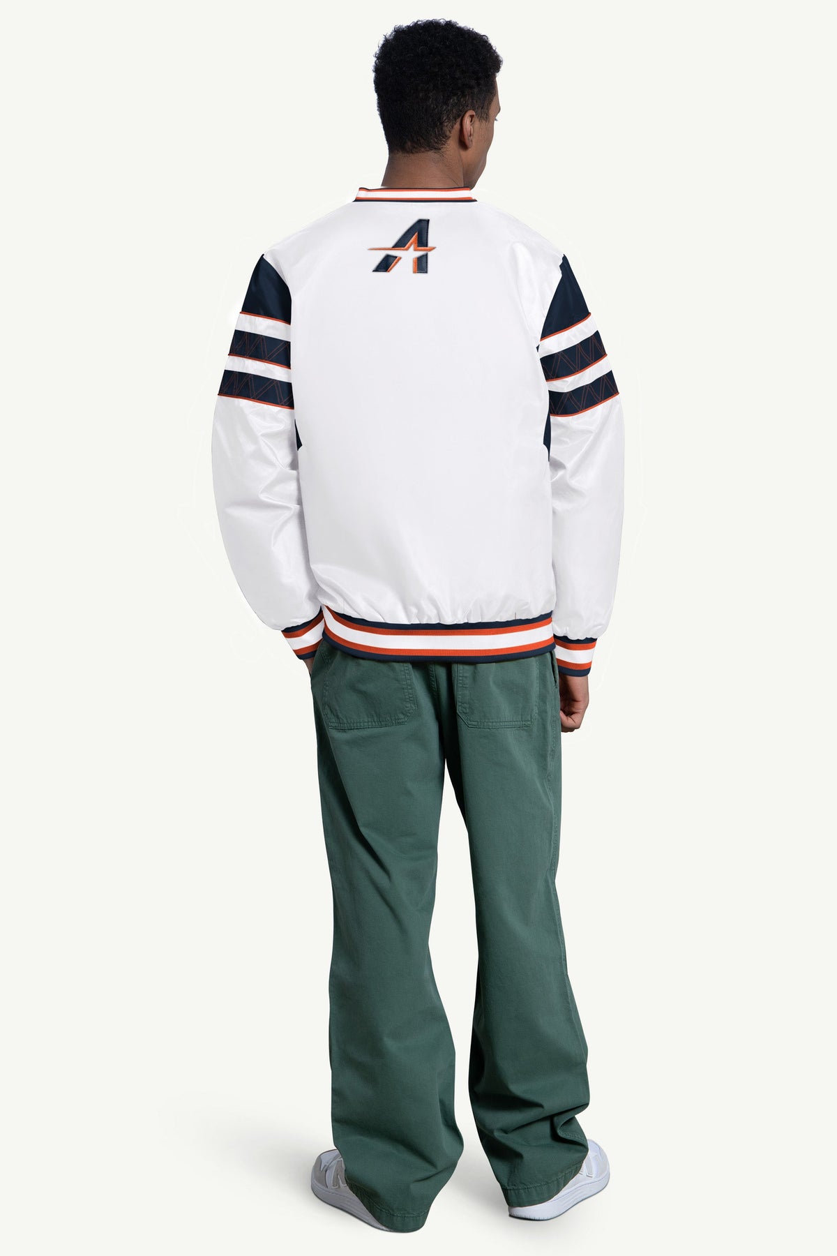 MENS HOUSTON ASTROS ENFORCER V-NECK PULLOVER JACKET