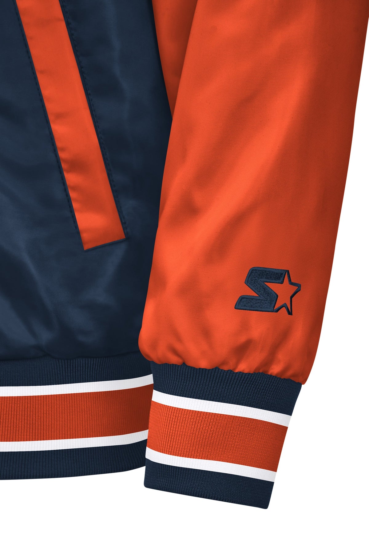 MENS HOUSTON ASTROS SATIN VARSITY JACKET