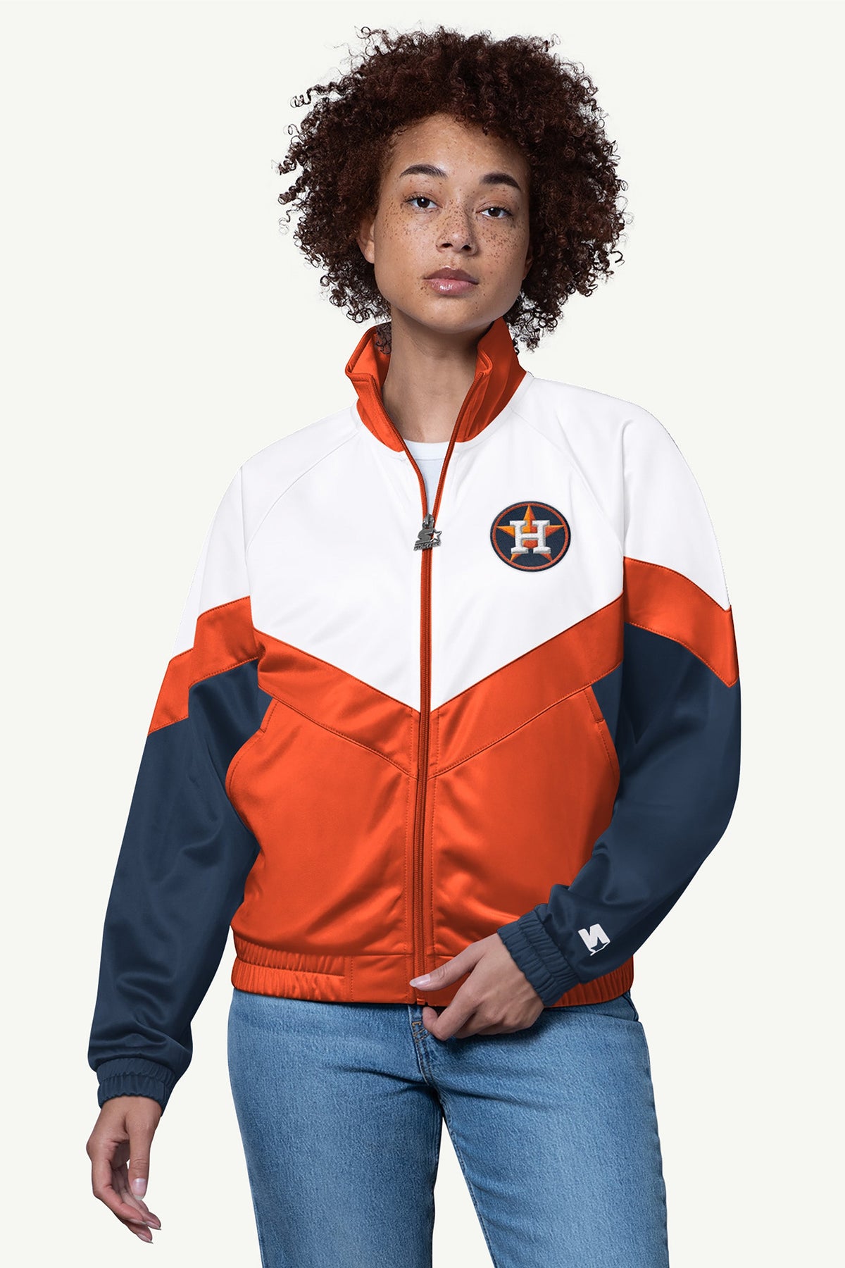 WOMENS HOUSTON ASTROS TEAMWORK TRACK JACKET