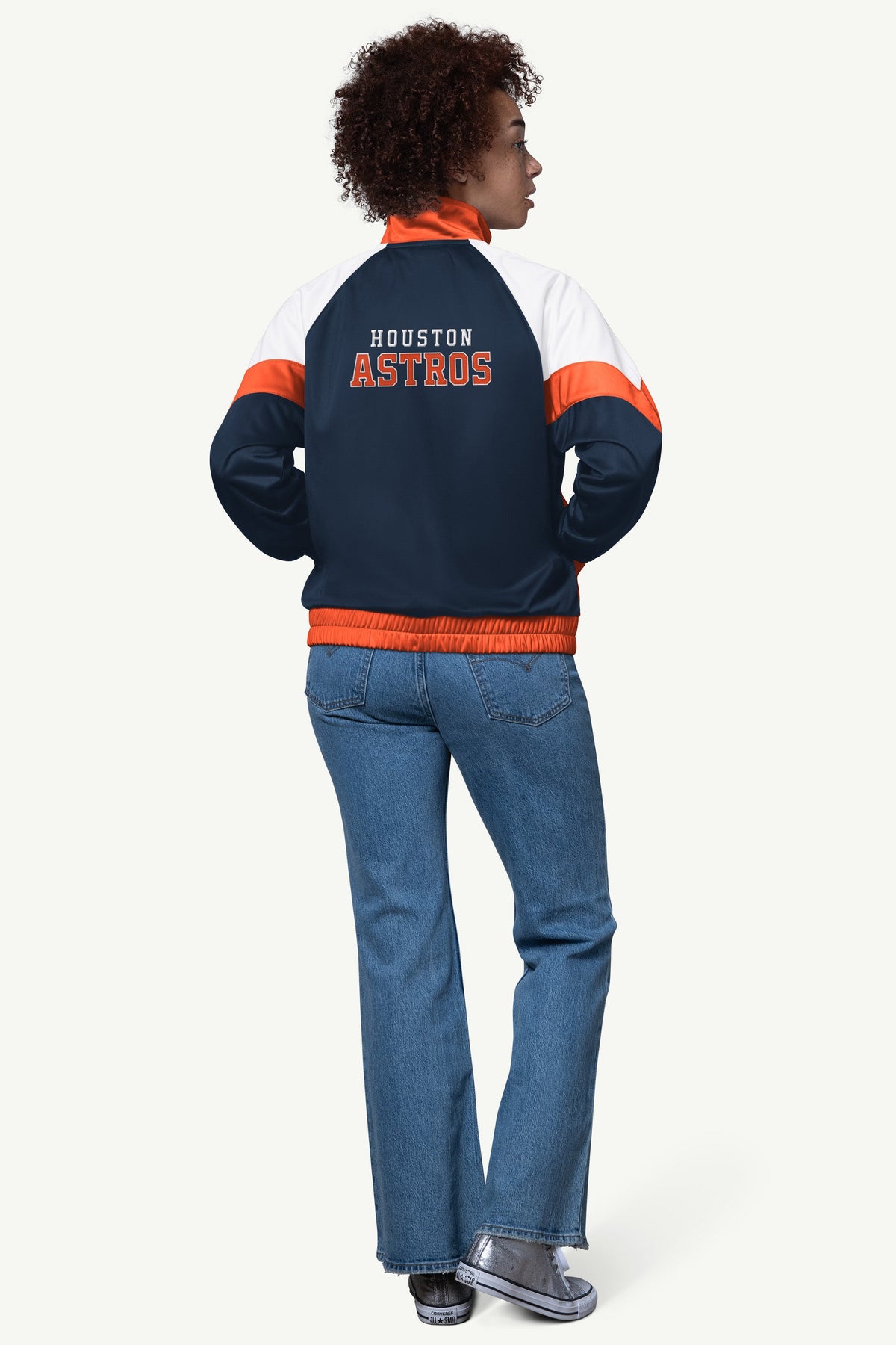 WOMENS HOUSTON ASTROS TEAMWORK TRACK JACKET