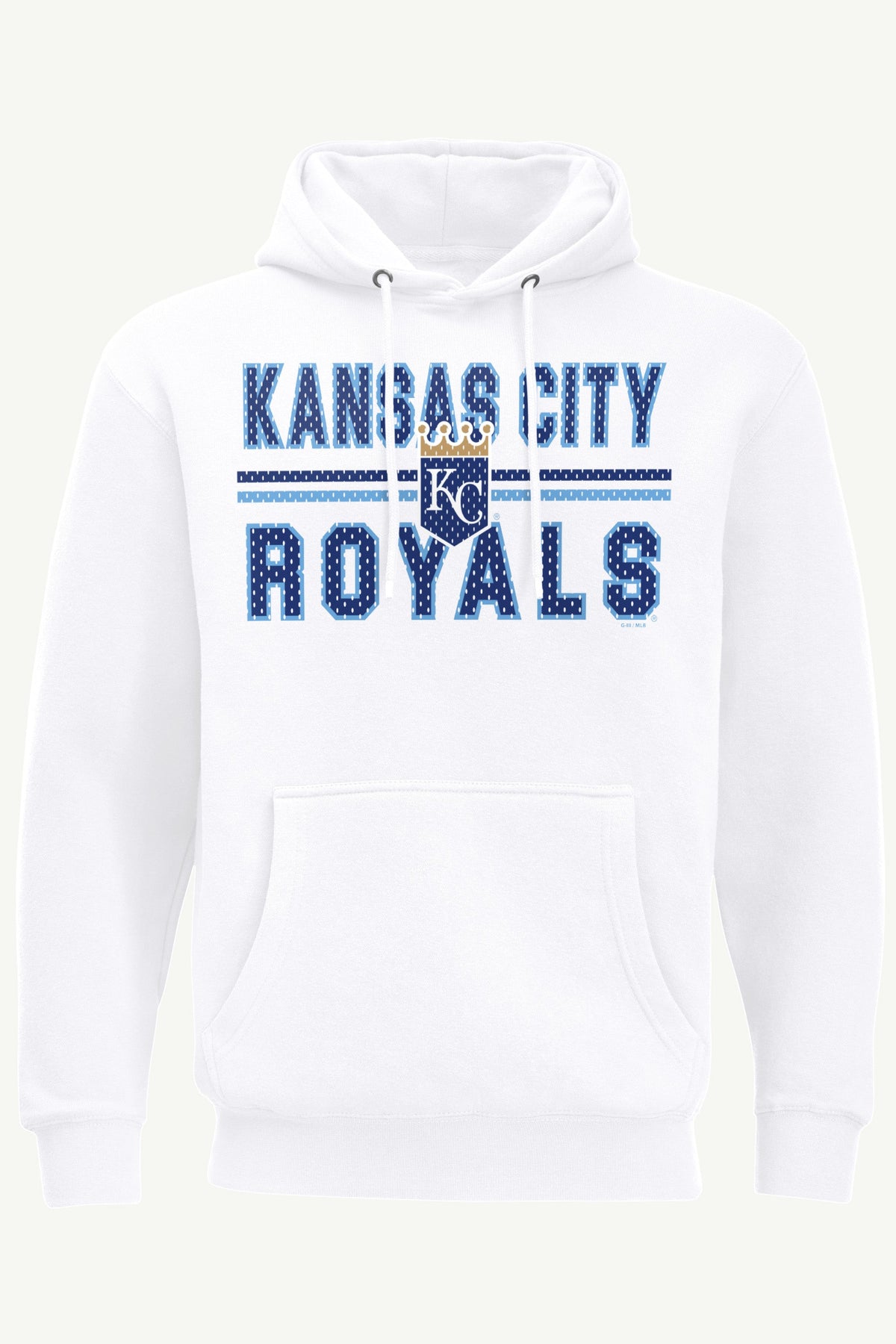 MENS KANSAS CITY ROYALS MESH LOOK HOODIE