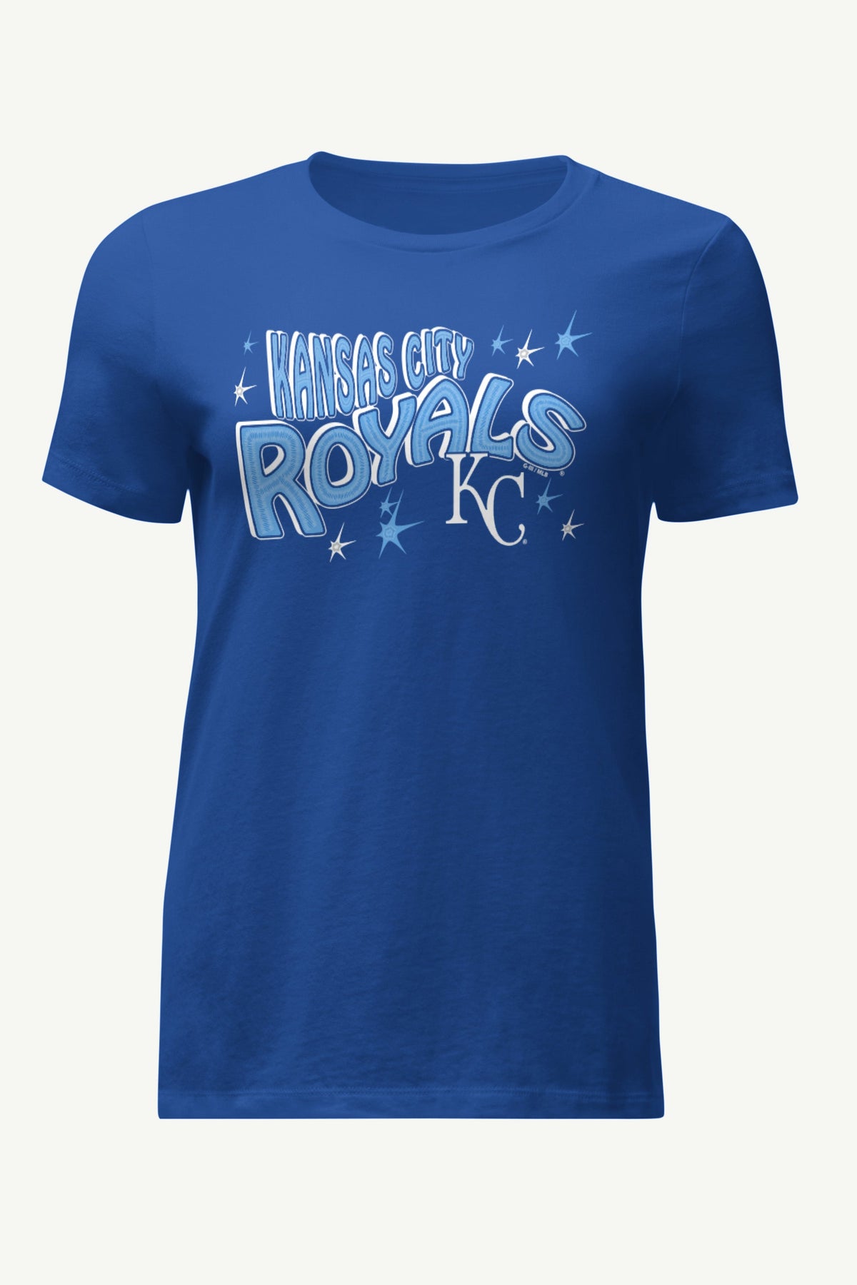 WOMENS KANSAS CITY ROYALS FIREWORKS T SHIRT