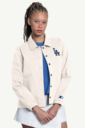 WOMENS LOS ANGELES DODGERS COACHES JACKET