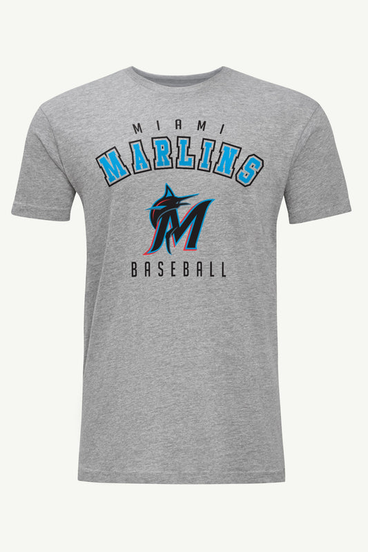 MENS MIAMI MARLINS TEAM GRAPHIC T SHIRT