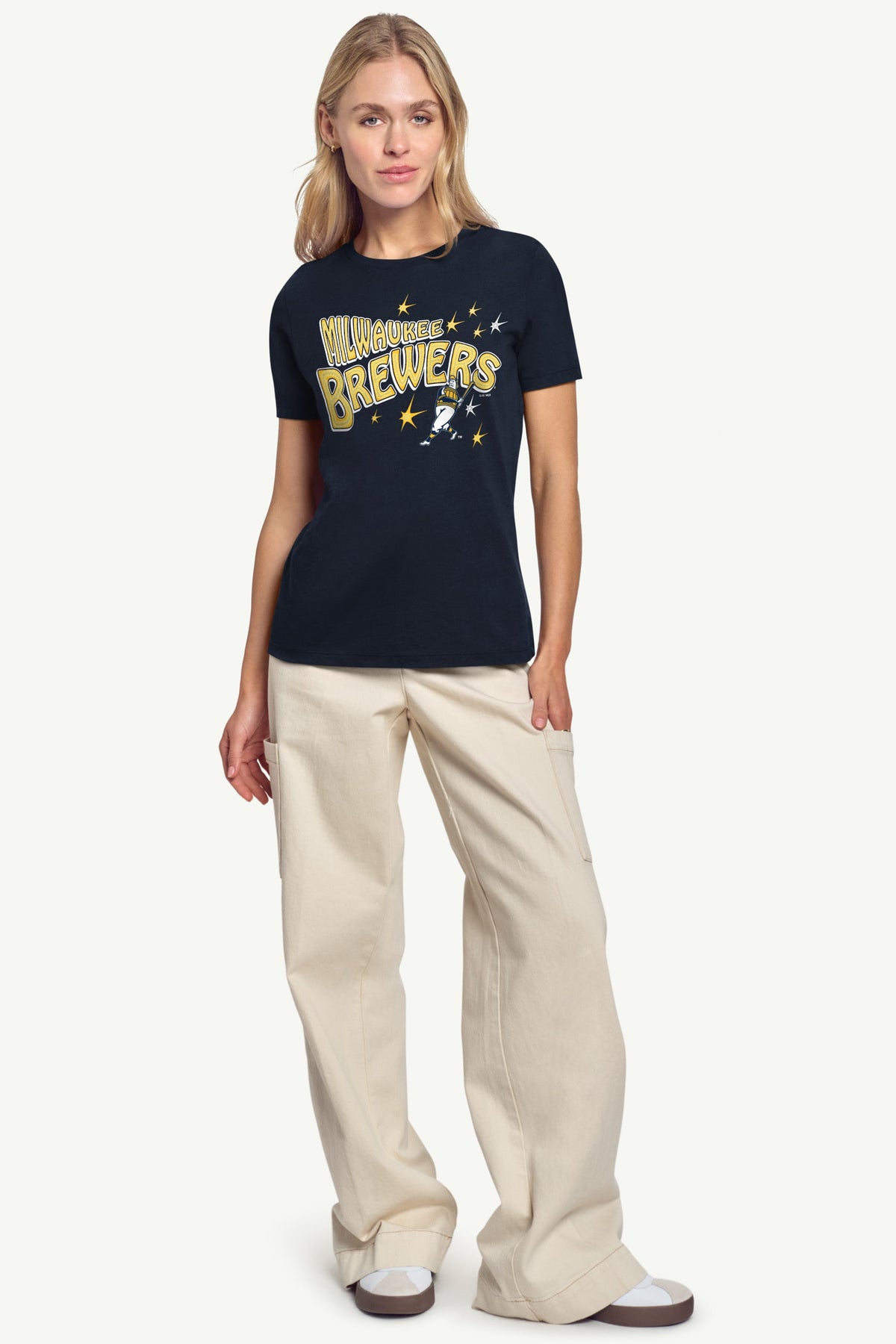 WOMENS MILWAUKEE BREWERS FIREWORKS T SHIRT