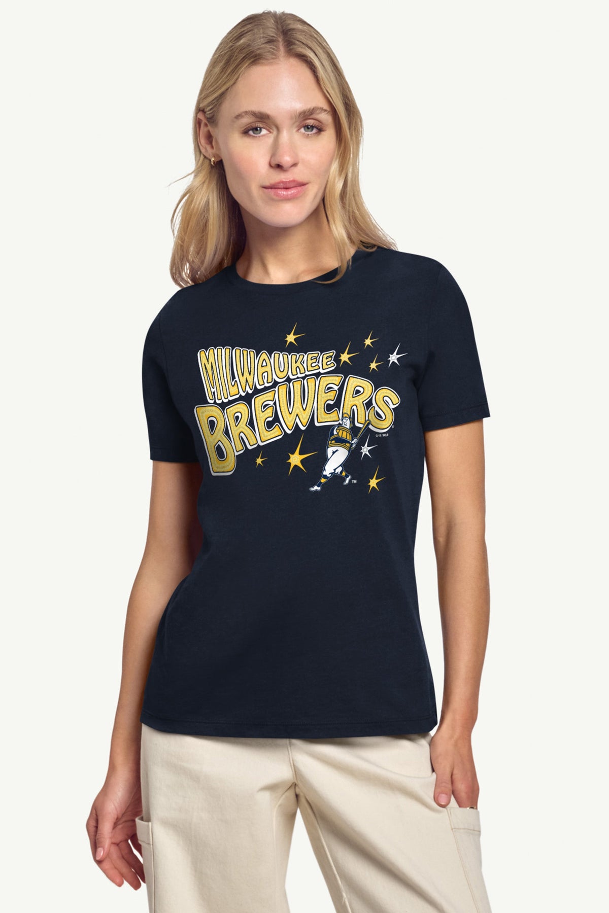 WOMENS MILWAUKEE BREWERS FIREWORKS T SHIRT