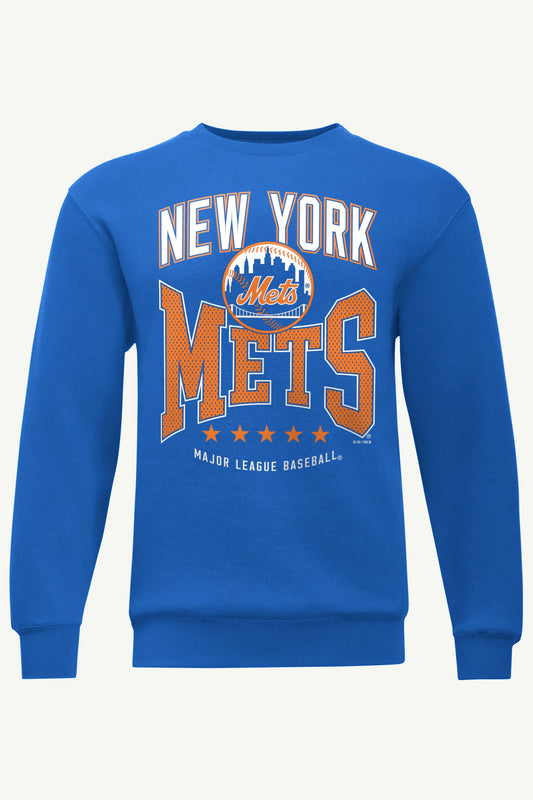 MENS NEW YORK METS CENTER SQUEEZE SWEATSHIRT