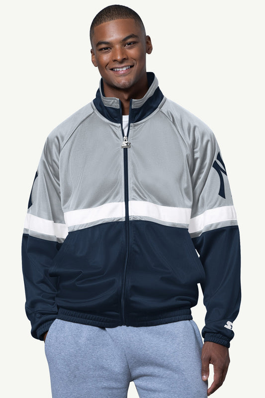 MENS NEW YORK YANKEES VETERAN TRACK JACKET