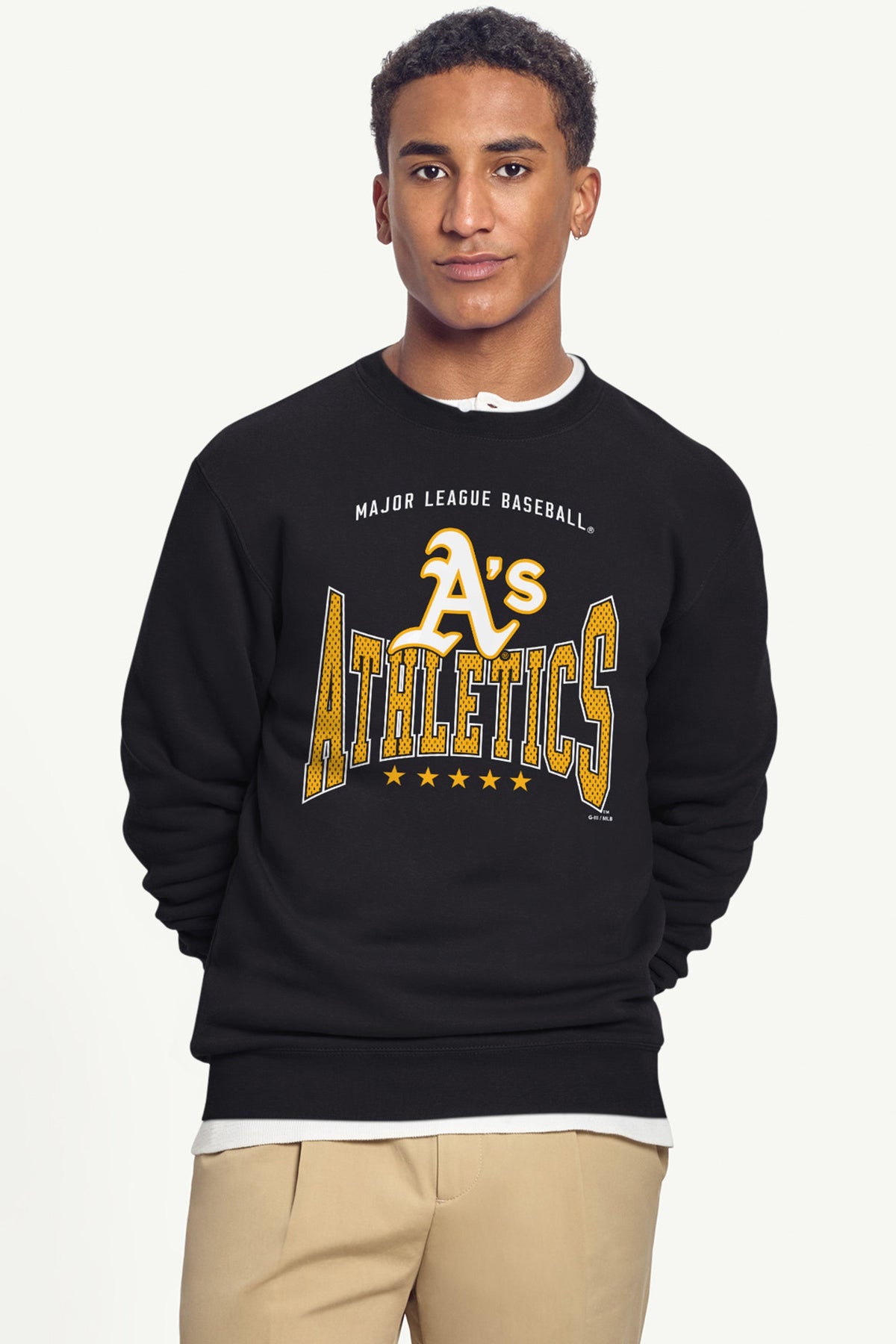 MENS ATHLETICS CENTER SQUEEZE SWEATSHIRT