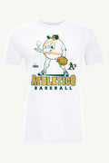 MENS ATHLETICS BASEBALL CHARACTER SHORT SLEEVE T SHIRT