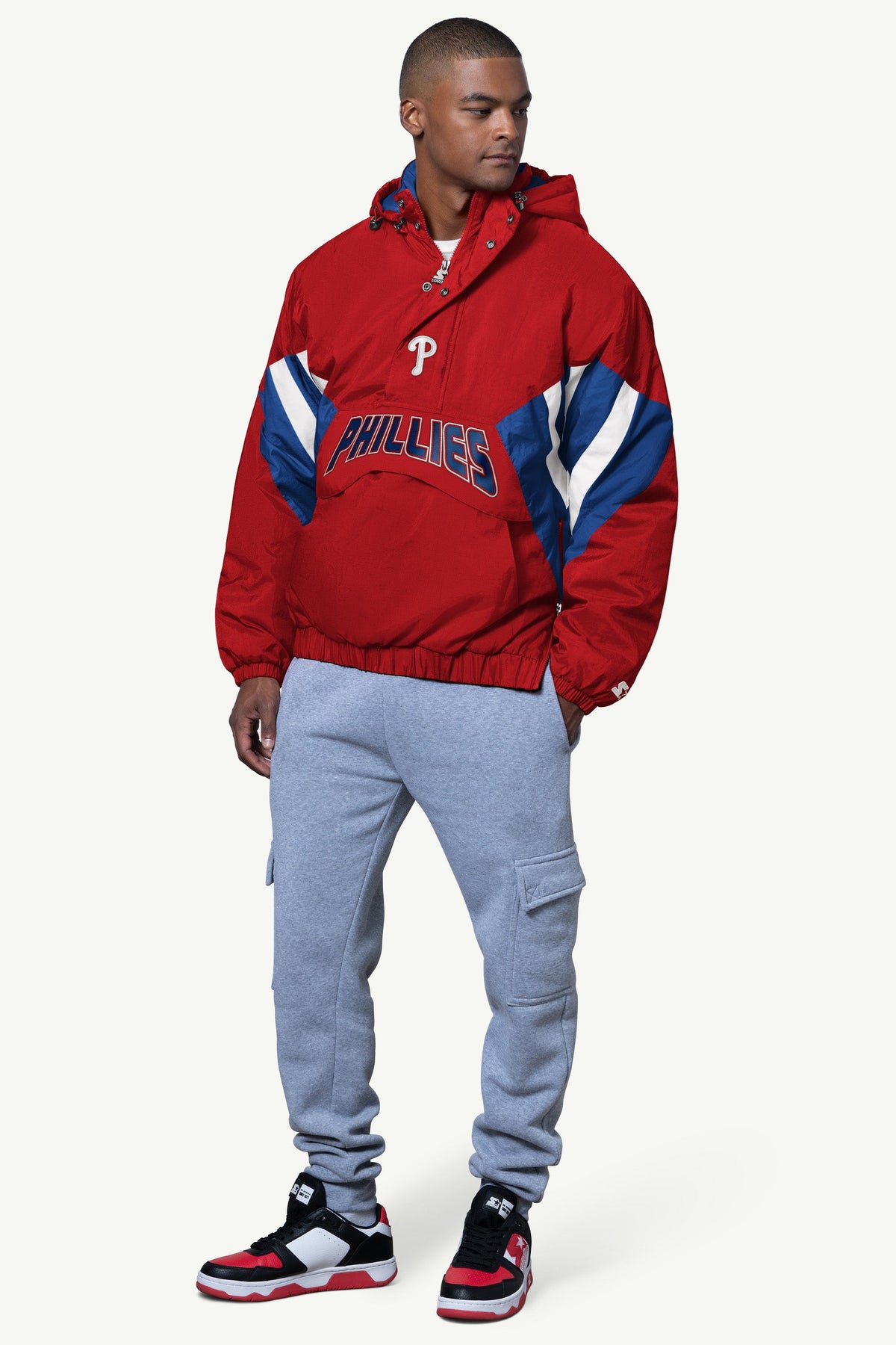 MENS PHILADELPHIA PHILLIES CLASSIC BREAKAWAY JACKET