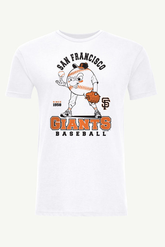 MENS SAN FRANCISCO GIANTS BASEBALL CHARACTER SHORT SLEEVE T SHIRT