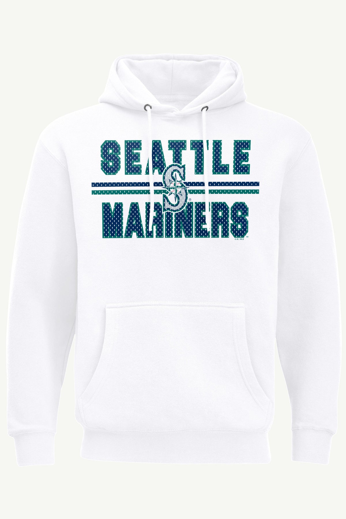 MENS SEATTLE MARINERS MESH LOOK HOODIE