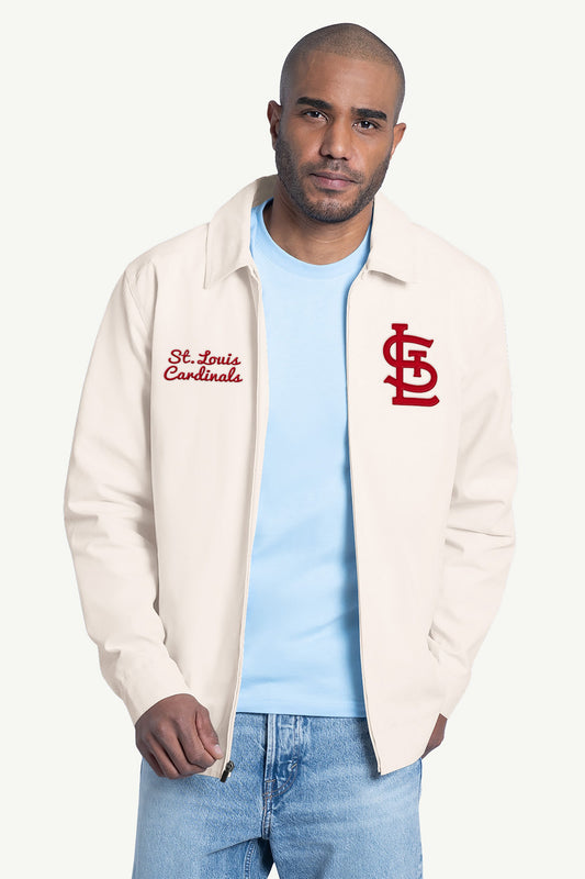 MENS ST. LOUIS CARDINALS FRANCHISE FULL ZIP JACKET