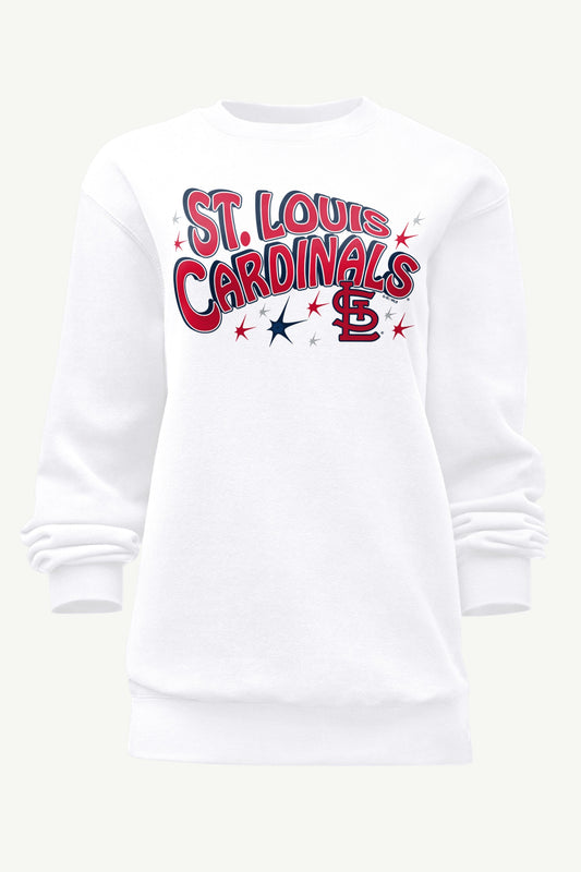 WOMENS ST LOUIS CARDINALS FIREWORKS SWEATSHIRT