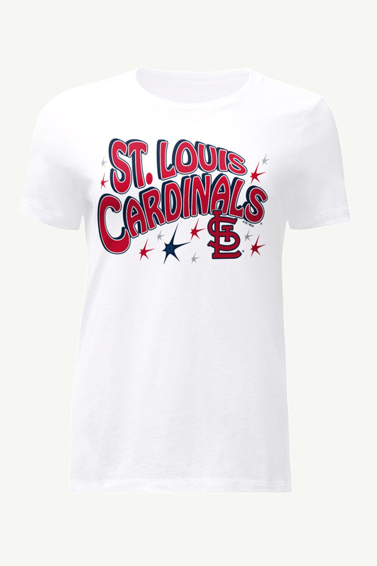 WOMENS ST LOUIS CARDINALS FIREWORKS T SHIRT
