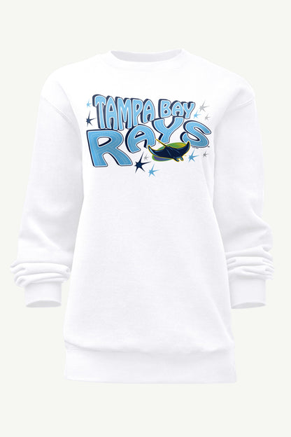 WOMENS TAMPA BAY RAYS FIREWORKS SWEATSHIRT