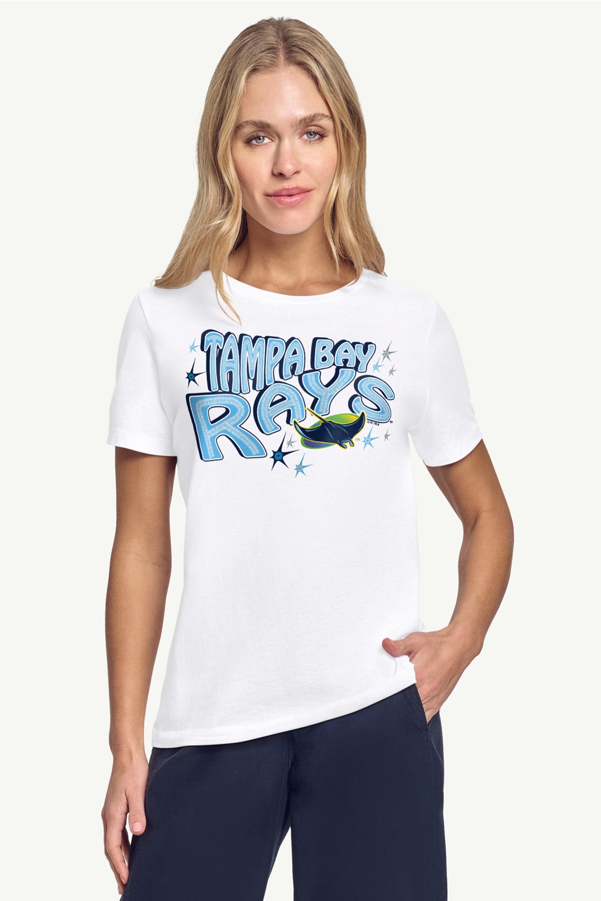 WOMENS TAMPA BAY RAYS FIREWORKS T SHIRT