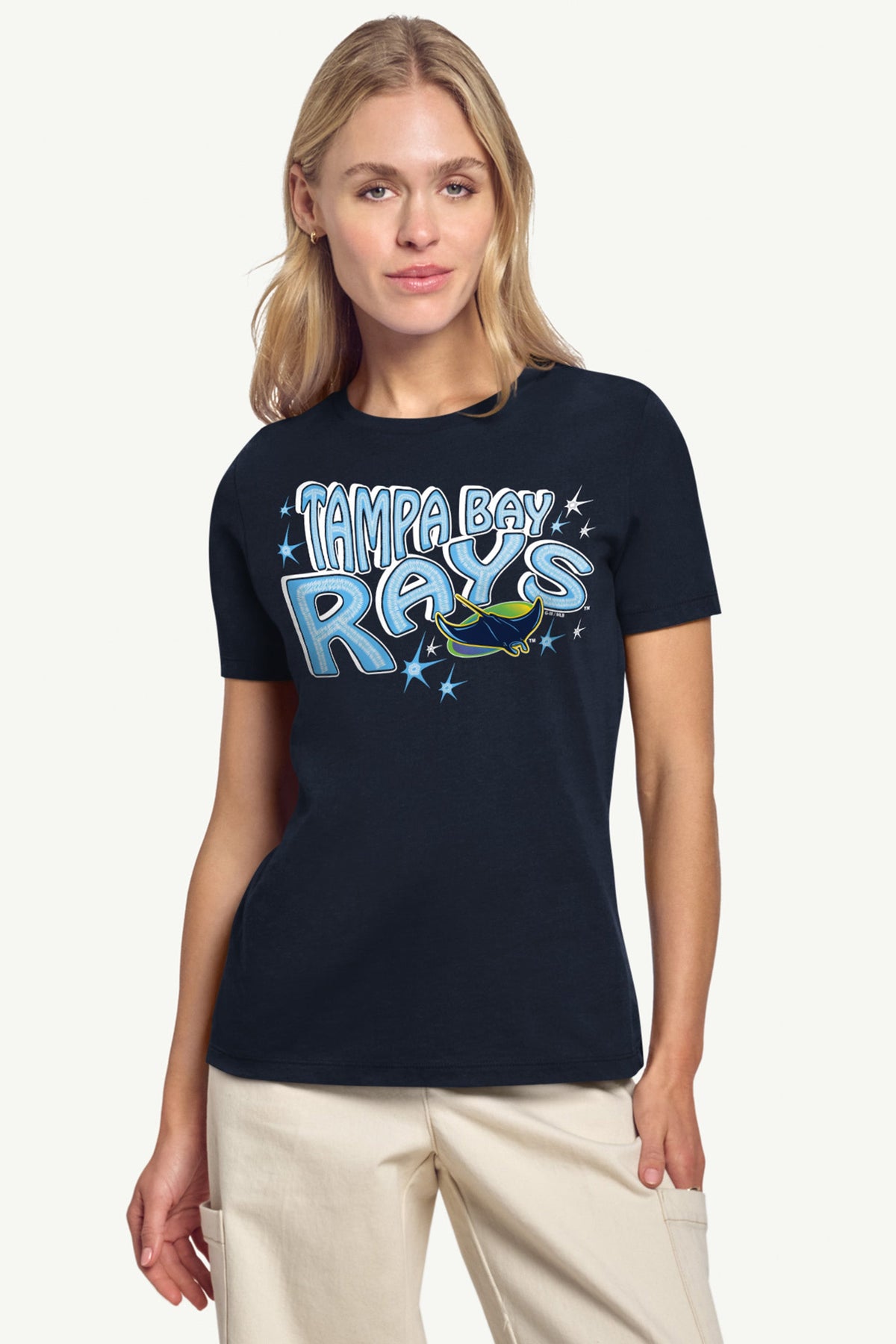 WOMENS TAMPA BAY RAYS FIREWORKS T SHIRT