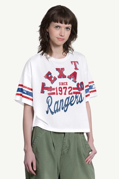 WOMENS TEXAS RANGERS OFFENSE SHORT SLEEVE T SHIRT