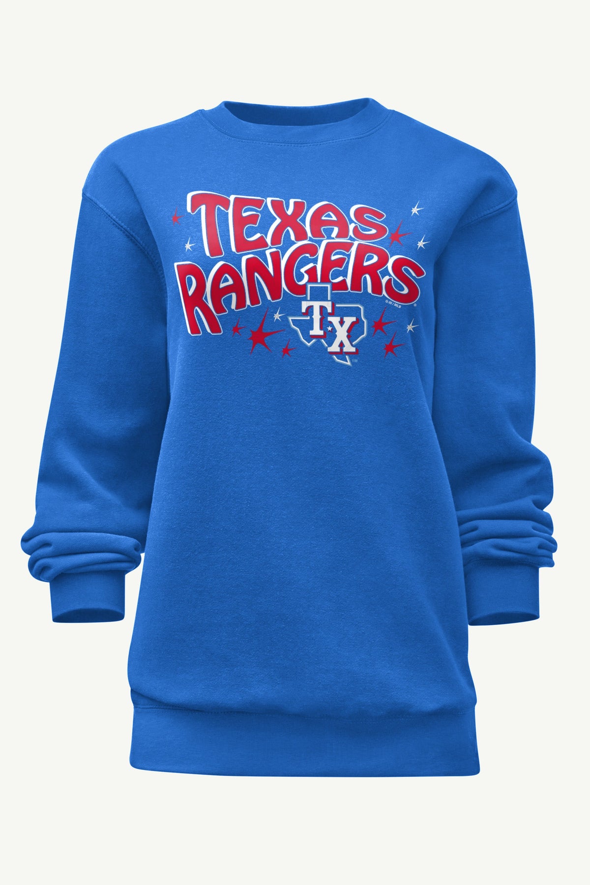 WOMENS TEXAS RANGERS FIREWORKS SWEATSHIRT