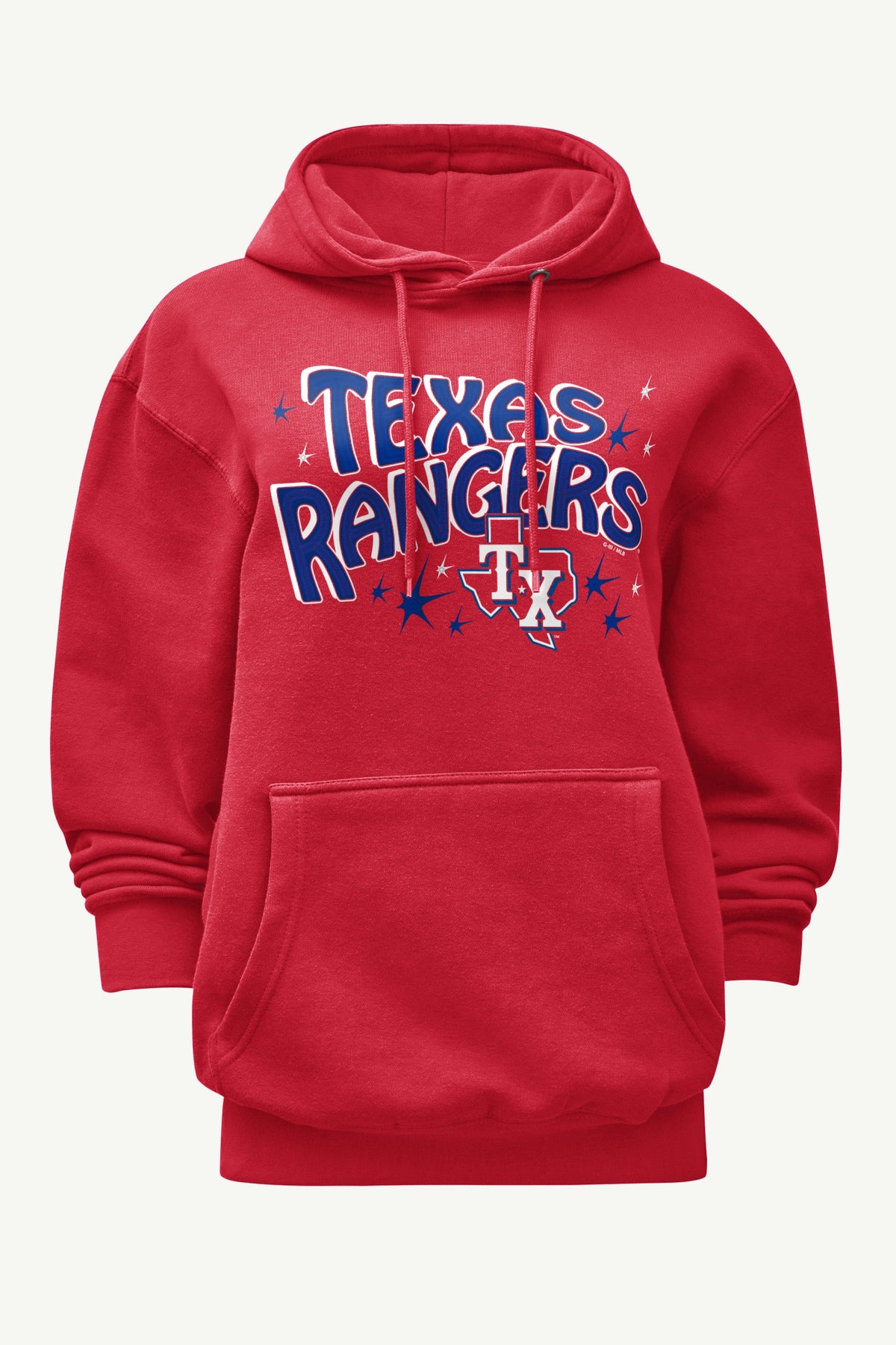 WOMENS TEXAS RANGERS FIREWORKS HOODIE