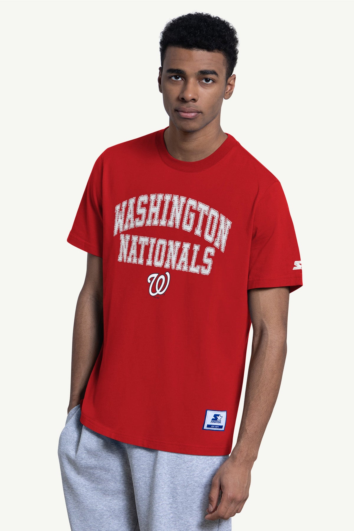 MENS WASHINGTON NATIONALS CORNERBACK SHORT SLEEVE T SHIRT