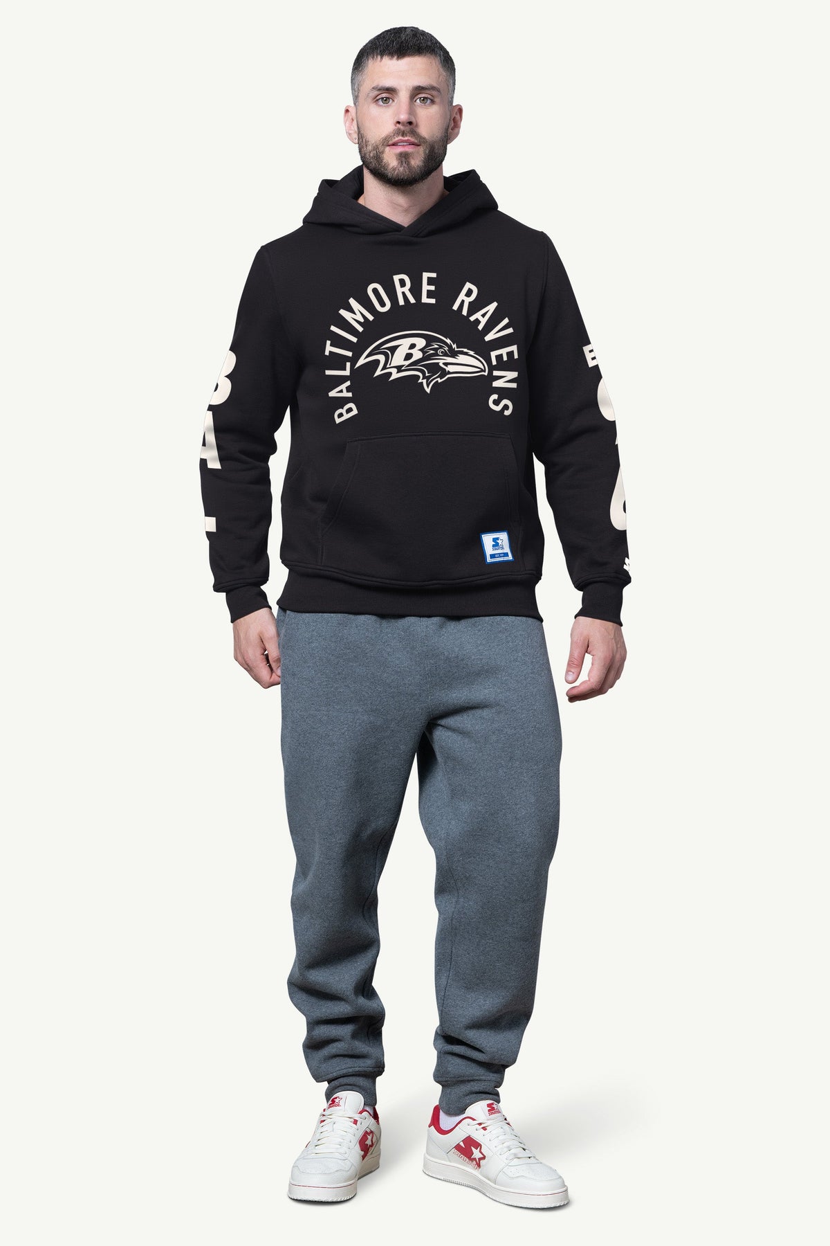 MENS BALTIMORE RAVENS HANDOFF FLEECE HOODIE