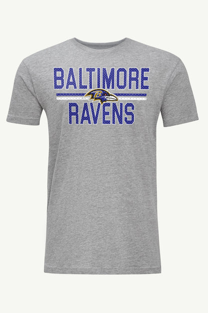 MENS BALTIMORE RAVENS MESH LOOK T SHIRT