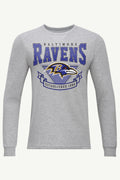 MENS BALTIMORE RAVENS 80's INSPIRED LONG SLEEVE T SHIRT
