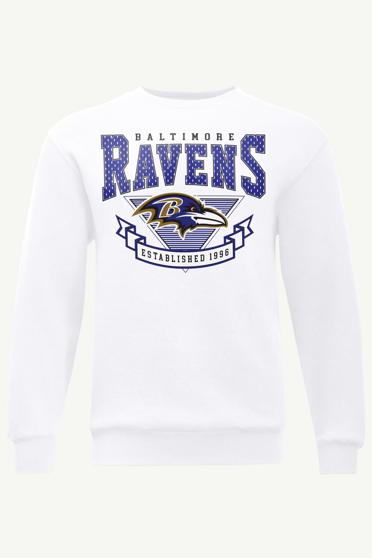 MENS BALTIMORE RAVENS 80's INSPIRED SWEATSHIRT