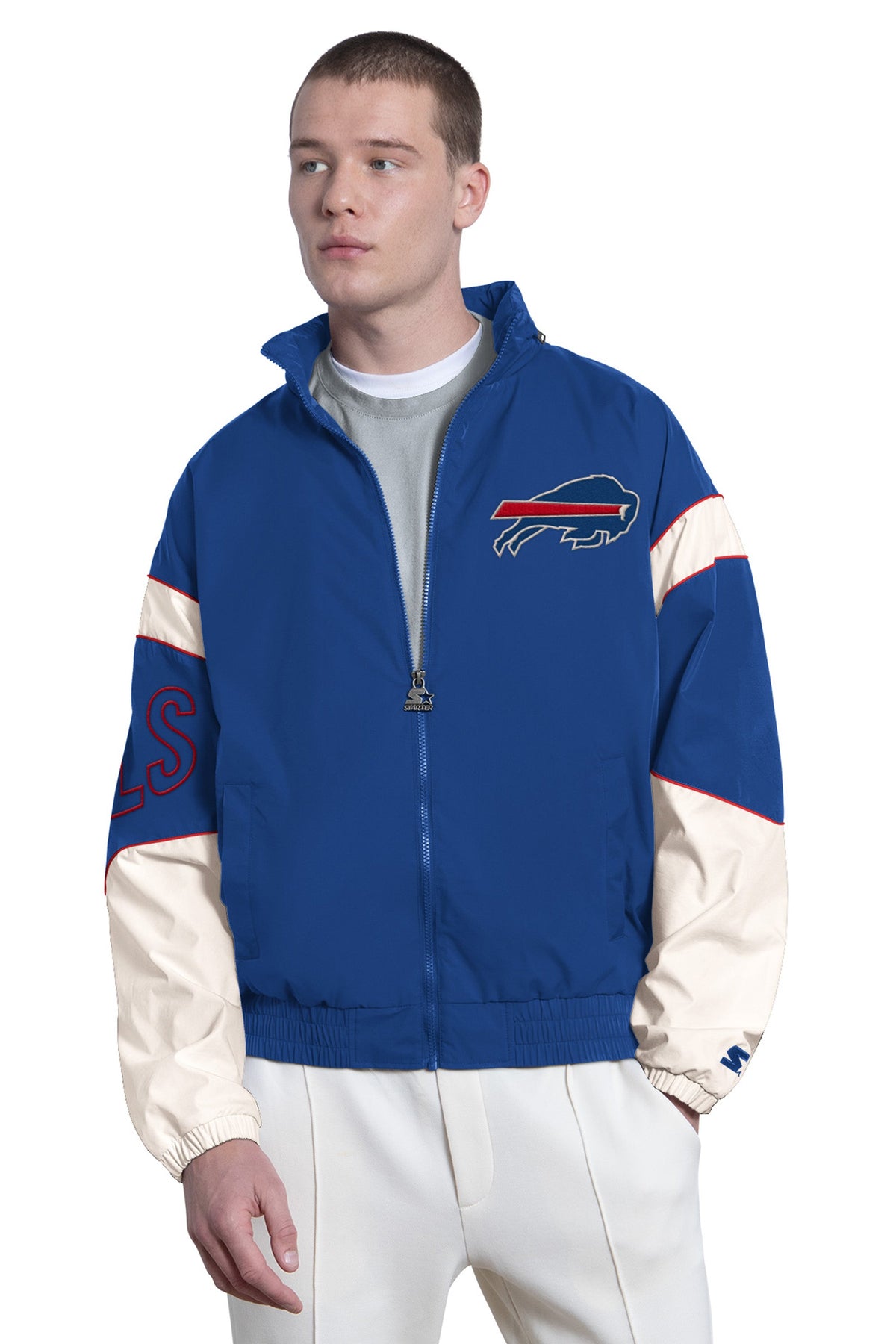 MENS BUFFALO BILLS THE GUST FULL ZIP JACKET