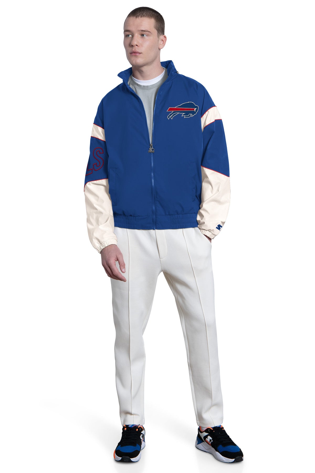 MENS BUFFALO BILLS THE GUST FULL ZIP JACKET
